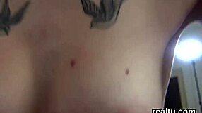 Charming Czech chick seduced in shop, gets POV assfucking