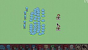 Slimes take over and raid the demon king's castle, filling it with cum