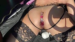 Большая жопа PAWG анальное зияние жопы растяжка анала