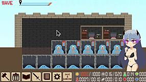 Slimes take over and raid the demon king's castle, filling it with cum