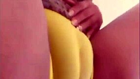 Twerking skills on display with sexy ebony group vibes