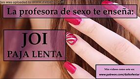 Follow teacher's jerk off instructions joi