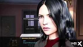 Fashionbusiness - Double blowjob action in 3D cartoon game