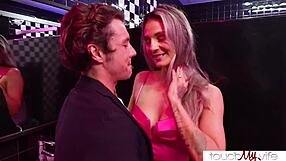 Mandy Rhea Shares Hotwife Pussy In Club Bathroom Fuck