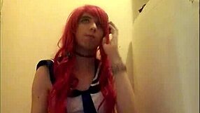 Solo Trap Jerks Off And Swallows Cum!