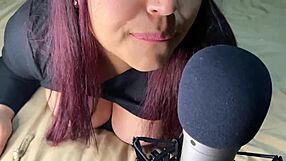 Delicious moans contrast with intense orgasm in girlfriend roleplay