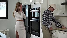 i ride my handyman hard in doggystyle for a big creampie