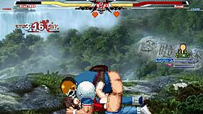 Brian faces off against Ryougi Shiki in an intense anime showdown