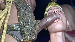 orgía de carnaval en río con bisexuales brasileños amateurs