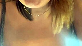 Small waist amateur gets wet pussy teased in public gym!