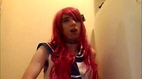 Solo Trap Jerks Off And Swallows Cum!