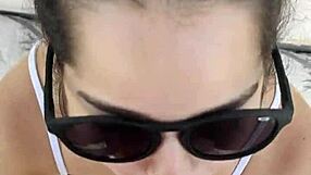 Muito Calor as Debora Sucks Deep and Fucks Doggy Style Outdoors in Part 2