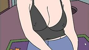 Halloween Strange House in Wild Cartoon Porno