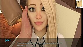 wanna see office fun with that sexy blonde cheerleader?