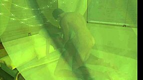 Lazy girl gets creamy doggy fuck!