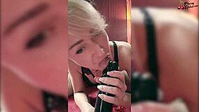 I hard anal masturbate with huge dildo and facefuck