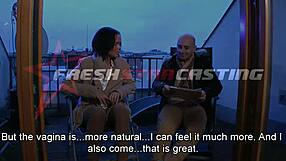 Wild Sex on the Pool Table with Intense Brunette Action