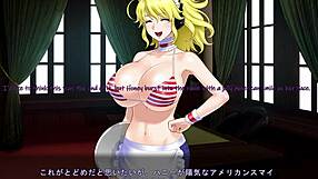 Maid-san, wanna play? Boin game Mikage scene E in English is hot!