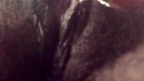 Tight wet pussy stretched by toys in detailed play