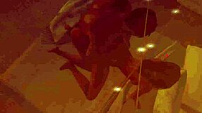 Lazy girl gets creamy doggy fuck!