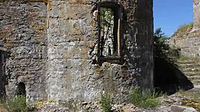 Nude Tattoo Model Shoots at Abandoned Military Base