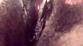 Tight wet pussy stretched by toys in detailed play