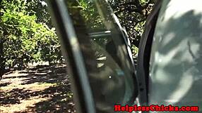 Hitching Teen 18+ Gets Throatfucked by Maledom!