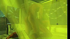 Lazy girl gets creamy doggy fuck!