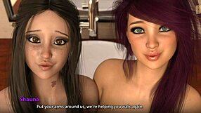 Shauna suggests edging to help john in this erotic scene