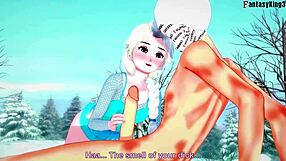 Why Is Elsa Sucking So Wild in Frozen Fantasy 3D Cartoon Sex?