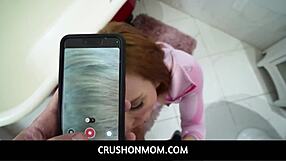 Redhead MILF and stepson create POV video together