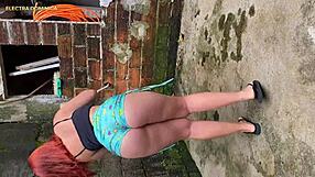 hired this hot latina maid with a big ass, she begged to suck my cock and swallow my cum