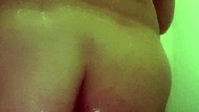 Anal With Dildo In Shower