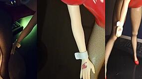 Lucy Bunny gets covered in cum in this Patreon animejoker hentai scene