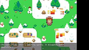 Полный НК рождественский порно хентай игра эп 1 Поппи покрыта спермой