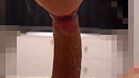 Teen Babe Notices Big Cock Throbbing During Cum in Mouth Blowjob