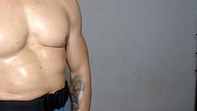 Solo Gay Masturbation Session