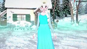 Why Is Elsa Sucking So Wild in Frozen Fantasy 3D Cartoon Sex?