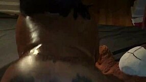 Hazelnutxxx Shows Off Her Big Ebony Ass and Nerdy Milf Charm!