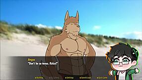 Looking Respectfully at Furry Christmas Game Demo Yaoi S2 E8.