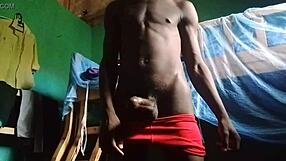 ebony babe takes huge cock in full doggystyle