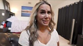 My hot blonde aunt teaches me sex ed