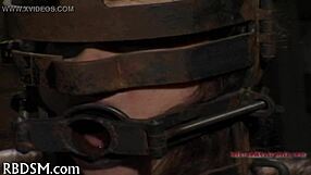 Intense Sadomasochism Whipping Session in Dark Chamber