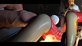 Lucy Bunny gets covered in cum in this Patreon animejoker hentai scene