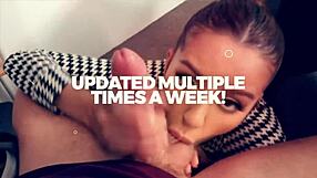 Can this busty milf handle the law's big dick?