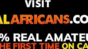 Hot Black African Couple Goes Hardcore with Deepthroat and Doggystyle in Dorm