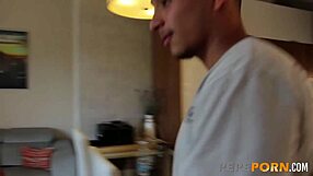 Helping her with a big cock for good times