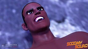 Sodomysquad's BBC Superhero Stuns with Self-Ass Fucking and Intense Cock Action