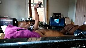 Thot in Texas - Real Homemade Ebony Threesome Banging Hard