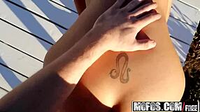 olivia austin - riding hard in the country for drone hunter with epic cumshot action.